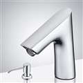 Chrome Bathroom sensor motion faucets