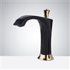 BathSelect Hotel The Rook Gold Matte Black Commercial Motion Sensor Faucet