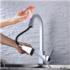 Pull Out Sensor Touch Dual Moder Kitchen Sink Chrome Faucet