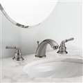 Lyon Dual Handle Solid Brass Bathroom Sink Faucet with Drain