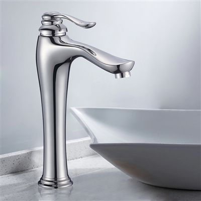 Dijon Single Handle Deck Mount Bathroom Sink Faucet