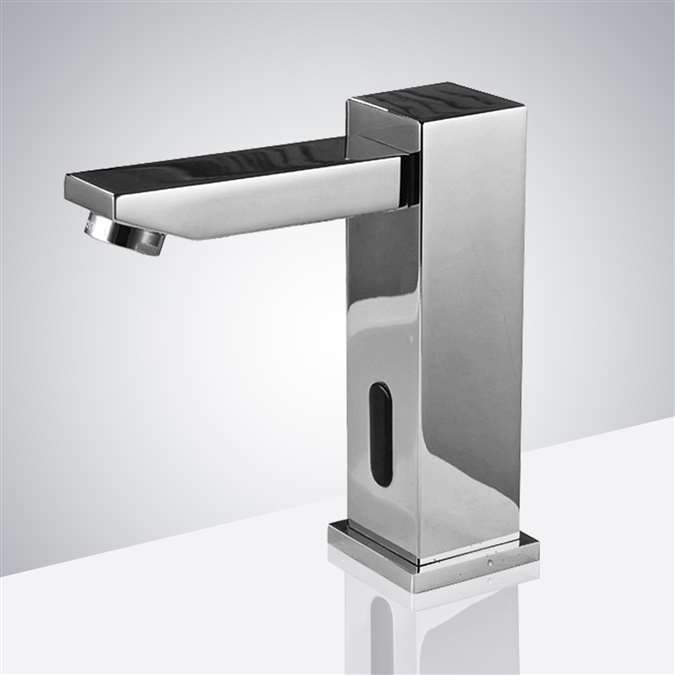 Fontana Verona Cold & Hot Chrome Finish Touchless Bathroom Faucet