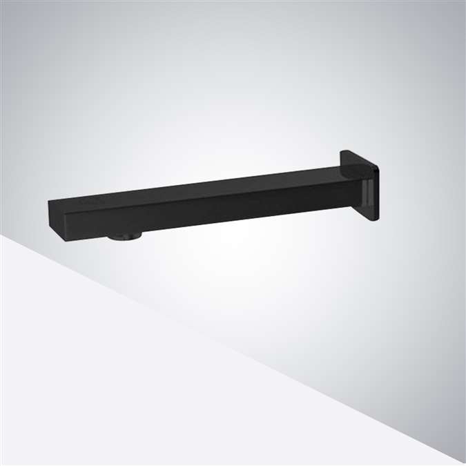 Denver Wall Mounted Square Automatic Matte Black Sensor Faucet