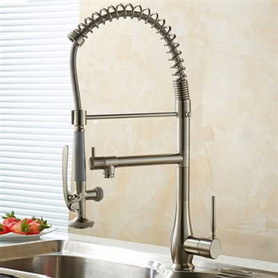 Liguria Single Handle Deck Mount Kitchen Sink Faucet