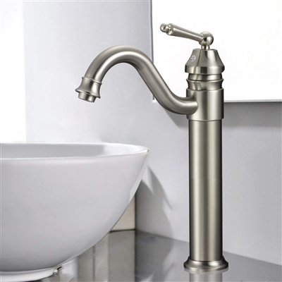 Florence Single Handle Deck Mount Bathroom Sink Faucet