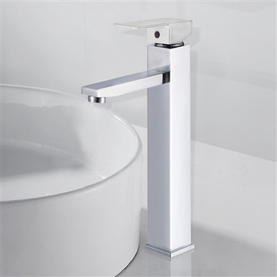 Catania Single Handle Deck Mount Bathroom Sink Faucet