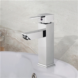 Verona Single Handle Deck Mount Bathroom Sink Faucet