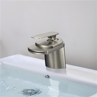 Taranto Single Handle Deck Mount Bathroom Sink Faucet