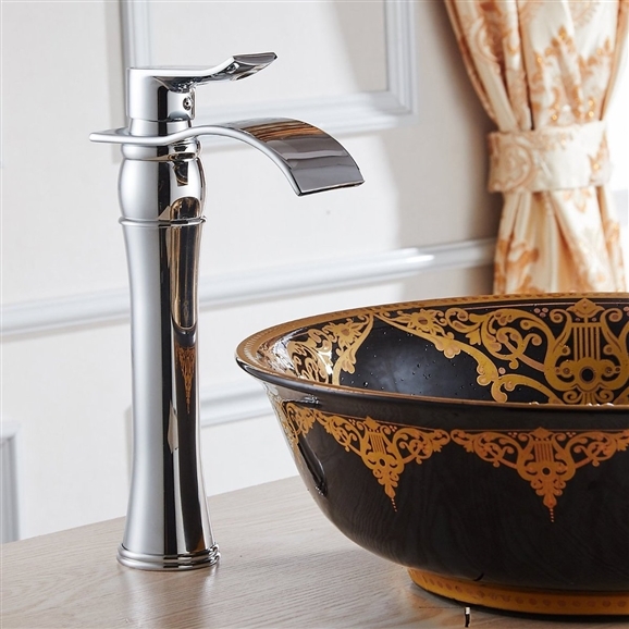 Leon Hotel Single Handle Bathroom Sink Faucet with Drain
