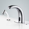 Bollnäs Chrome Commercial Motion Sensor Faucet & Automatic Soap Dispenser for Restrooms