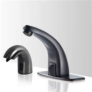 Melo Motion Sensor Faucet & Automatic Soap Dispenser For Restrooms In Oil Rubbed Bronze