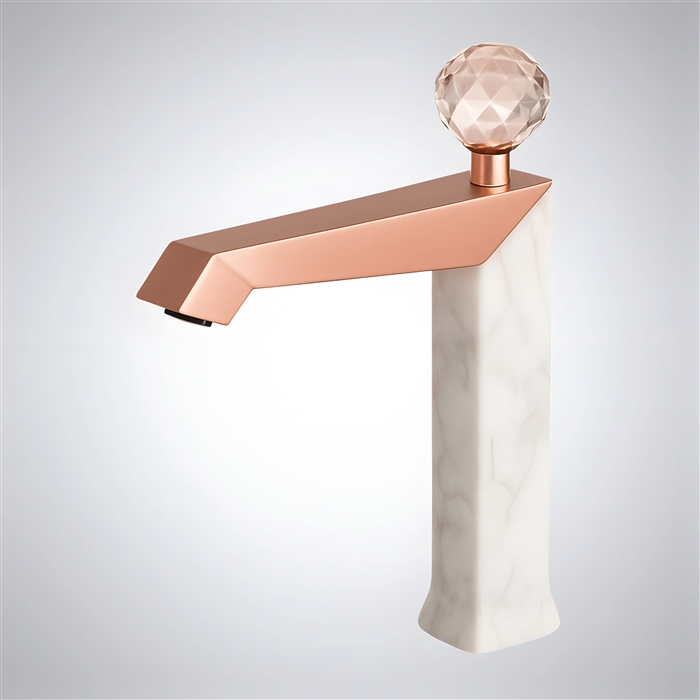 BathSelect Crystal Royale Collection™ – Rose Gold Opulence