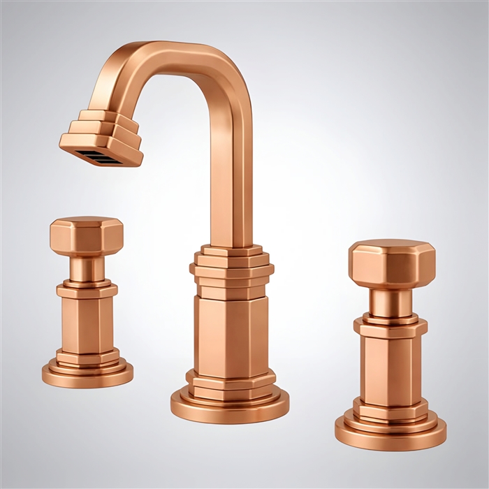 BathSelect Monarch Forge Collection™ – Rose Gold Contemporary