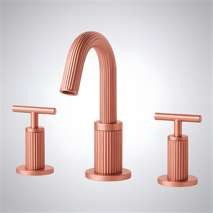 BathSelect Stria Arc Collection™ – Rose Gold ThermoLuxe