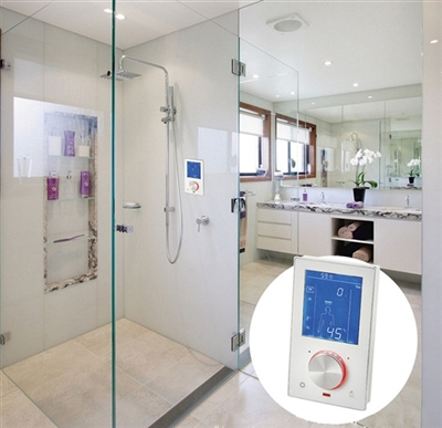 Luxury Digital Thermostatic Shower Valve with LCD Touch Screen