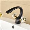 Reggio Hospitality Oil Rubbed Bronze Dual Handle Bathroom Sink Faucet