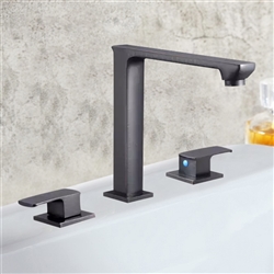 Genoa Dual Handle Solid Brass Bathroom Sink Faucet