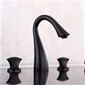 Toledo Hostelry Dual Handle Deck-Mount Bathroom Sink Faucet