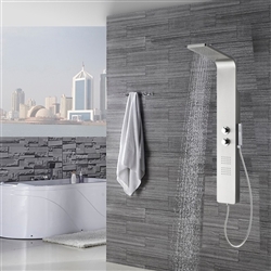 Vienna Thermostatic Bath Shower Panel with Faucet & Hand Shower