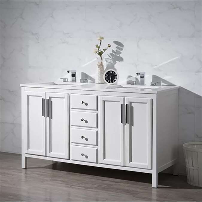 Naples Double Sink Bathroom Vanity Set