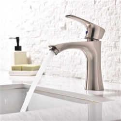 Trento Single Handle Bathroom Sink Faucet with Hot/Cold Mixer