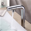 Delos Contemporary Bathroom Sink Faucet with Revolvable Spout