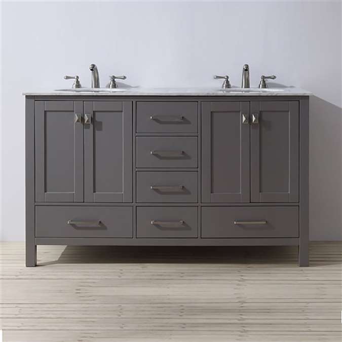 Florence Bathroom Vanity Double Sink Set