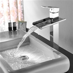 BathSelect Pelion Waterfall Vanity Sink Faucet