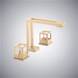 BathSelect Andresy Champagne Copper Basin Faucet - Modern Bathroom Fixture