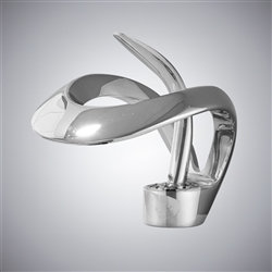 BathSelect Outreau Chrome Hot And Cold Waterfall Basin Faucet
