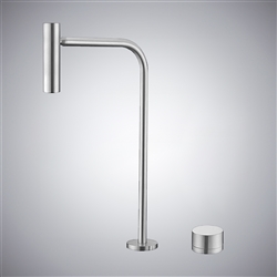 BathSelect Acqua Chrome Contemporary Thermostatic Basin Faucet