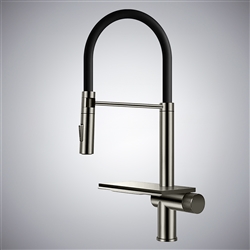 BathSelect Serein Gun Metal Gray Hot And Cold Multifunctional Kitchen Faucet