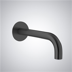 BathSelect Ales Matte Black Wall Mounted Bathroom Touchless Faucet