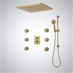 BathSelectVerto™ – Thermostatic Gold