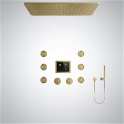 BathSelectEvoFlow™ – Brushed Gold