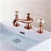 Metz Hospitality Rose Gold Lavatory Sink Faucet