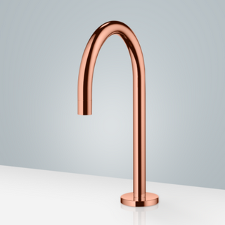 Livorno Commercial Rose Gold Stainless Steel Long Automatic Sensor Faucet Sale