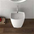 Roman Freestanding Oval Bathroom Sink