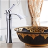 Valladolid Waterfall Bathroom Pop Out Sink Faucet with Drain