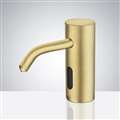 Lenox Commercial Deck Mount Motion Sensor Soap Dispenser In Brushed Gold Finish