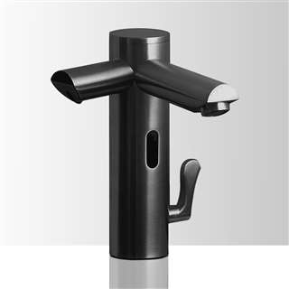 Lenox Commercial Dark Oil Rubbed Bronze Finish Dual Automatic Sensor Faucet with Sensor Soap Dispenser