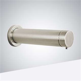 Wall Mount Commercial Automatic Soap Dispenser In Brushed Nickel