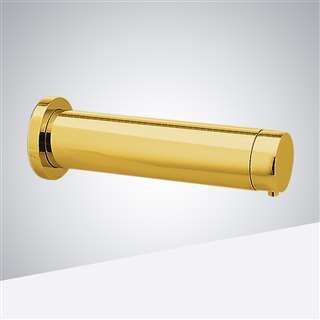 Trio Shiny Gold Finish Commercial Motion Sensor Liquid Soap Dispenser