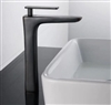 BathSelect Sleek Design Black Long Deck Faucet