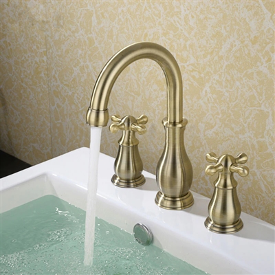 BathSelect Elegant Classic Long Faucet Dual Handle