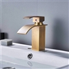 BathSelect Hostelry Antique Brass Single Handle Bathroom Sink Faucet