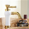 BathSelect Queen Golden Crown Deck Mount Faucet
