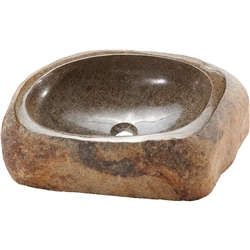 Naples River Stone Bathroom Sink