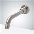 Bravat In Wall Mount Brushed Nickel Commercial Automatic Faucet