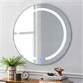 BathSelect Hotel  Amazing Rounded LED 20" Multi Feature With Touch Control-Vanity Mirror